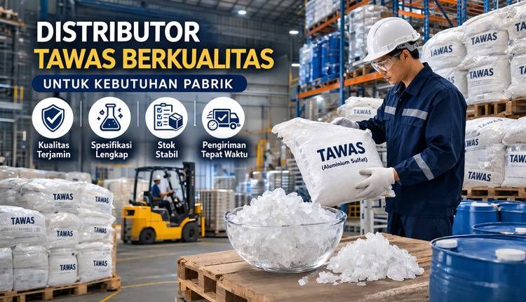 Distributor Tawas Berkualitas untuk Kebutuhan Pabrik