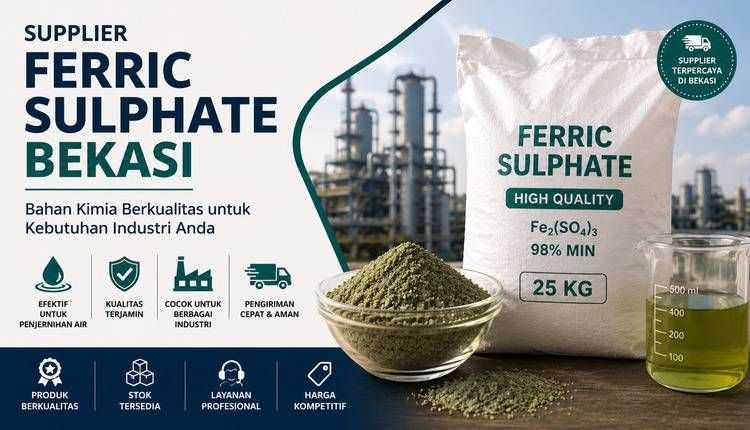 Supplier Ferric Sulphate Bekasi – Distributor Bahan Kimia Industri Berkualitas