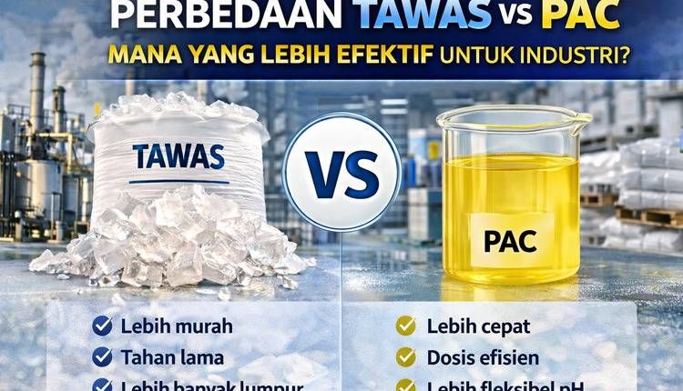 Perbedaan Tawas vs PAC: Mana yang Lebih Efektif untuk Industri?