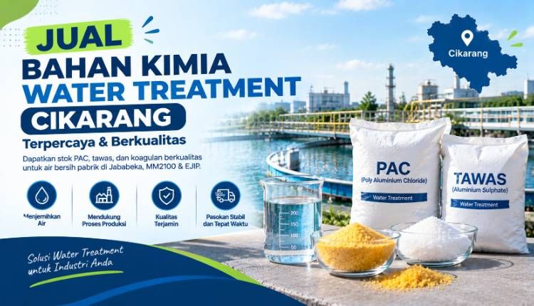 jual bahan kimia water treatment cikarang