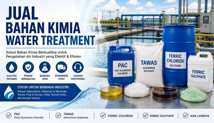 jual bahan kimia water treatment